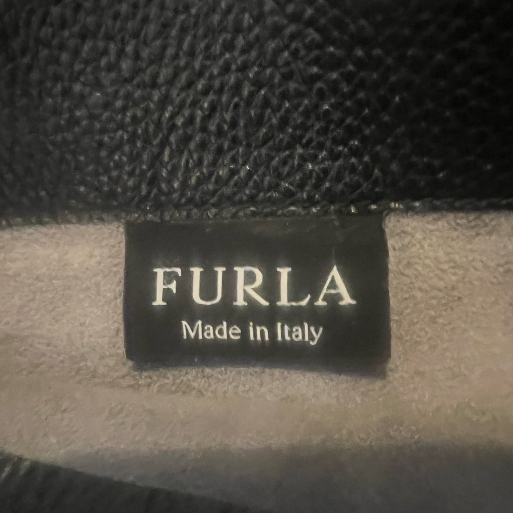Furla back pack leather barely used